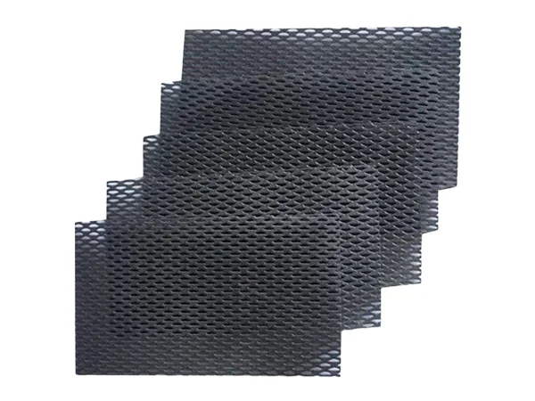 Multiple black MMO cathodic protection anode meshes