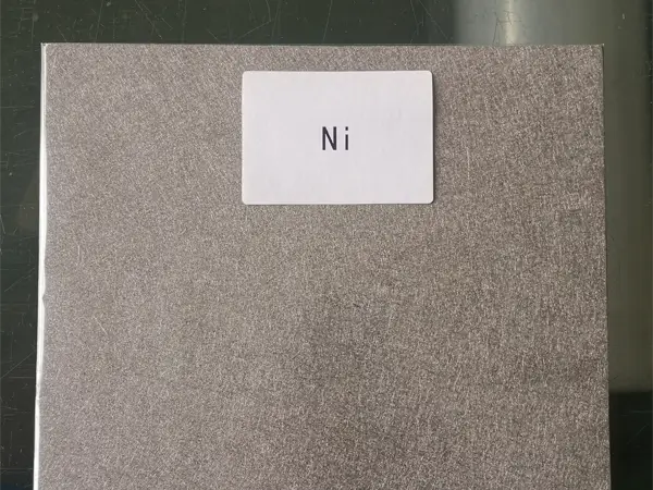 Square nickel fiber felt finished product